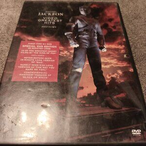 MICHAEL JACKSON VIDEO GREATEST HITS HISTORY DVD
